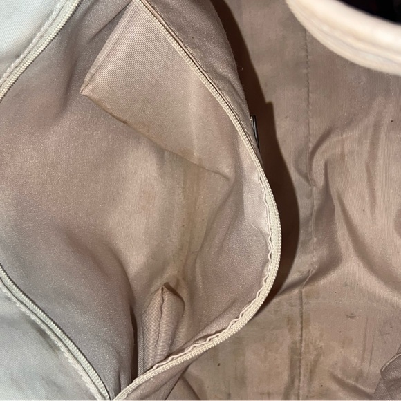 Coach 2013 Peyton Tattersall Leather Shoulder/Tote Bag w/ Removable Strap GUC! - Picture 9 of 11